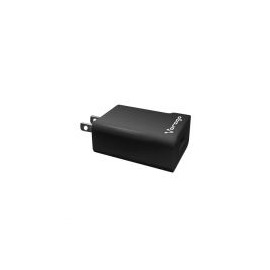 Cargador Pared Carga Rapida Vorago Au-302 Quick Charge 2.4A Negro