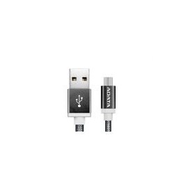 Cable Adata Micro Usb De 100Cm Y 2.4A Negro (Amucal-100Cmk-Cbk)