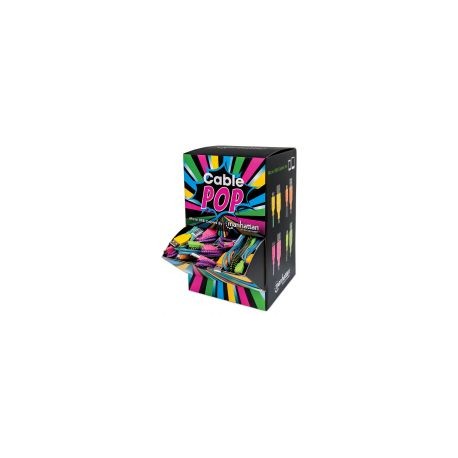 Display Manhattan 60 Cables Micro Usb A Micro B 0.5M Colores 394178