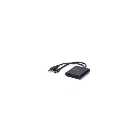 Startech Splitter Mini Dp A 2 Displayport Hubmst 3840X2160 Mstmdp122Dp