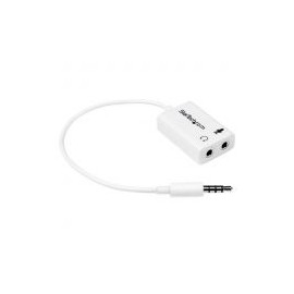 Startech Adaptador De Diadema Mini-Jack 3.5Mm 4Pines Mfi Muyhsmffadw