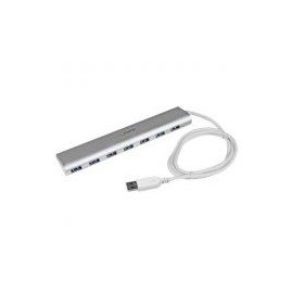 Startech Hub Usb 3.0 7 Ptos  Aluminio Cable Pc,Linux,Mac St73007Ua
