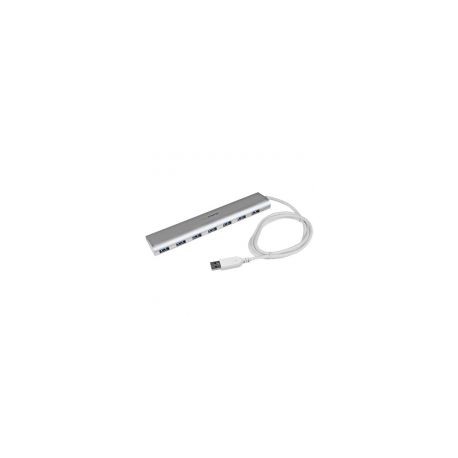 Startech Hub Usb 3.0 7 Ptos  Aluminio Cable Pc,Linux,Mac St73007Ua