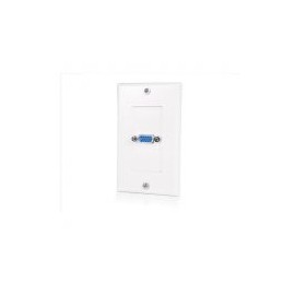 Startech Placa De Pared Vga Hembra Blanco 1 Puerto Vgaplate