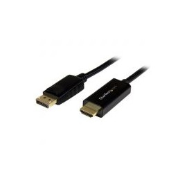 Startech Cable Convertidor Displayport-Hdmi 1M Ultrahd Dp2Hdmm1Mb