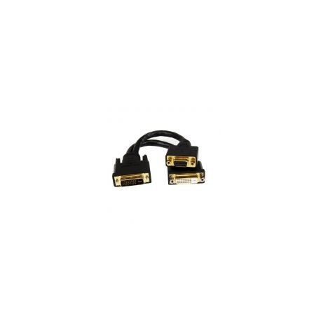 Startech Cable Divisor 20Cm Dvi-I - Dvi-I Macho-Hembra Dvi92030202L