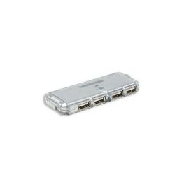 Concentrador Hub Manhattan Usb V2.0  4 Ptos Mini Sin Fuente 160599