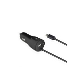 Cargador Para Auto Vorago Au-303 1+1 2.4A Puertos Usb