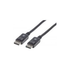 Cable Displayport 4K Blindado 2Mts Manhattan 307116