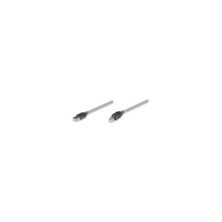 Cable Usb Manhattan V2.0 A-B 11.0M Activo 510424
