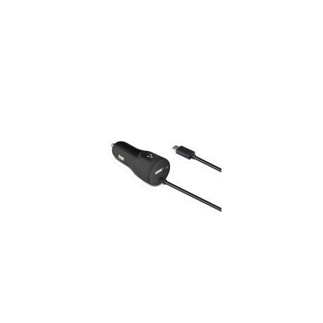 Cargador Para Auto Vorago Au-303 1+1 2.4A Puertos Usb