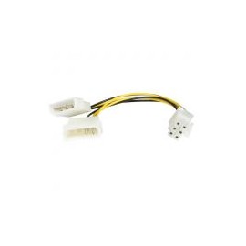Cable Adaptador Alimentacion 15Cm Lp4 A Pci-E 6Pin Tarjeta V Startech