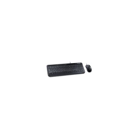 Kit Microsoft Teclado Y Mouse Alambrico Mod 600 Usb Apb-00004