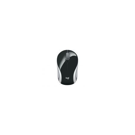 Mouse Logitech M187 Mini Inalambrico Negro & Bco (910-005459)