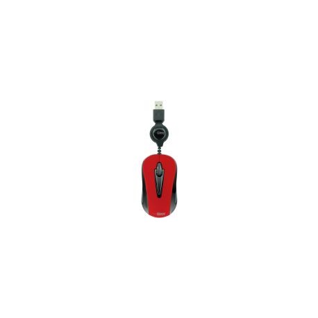 Mini Mouse Easy Lineel-993353  Optico Retractil Rojo
