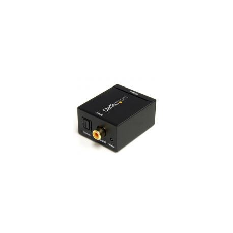 Convertidor Audiodigital Coaxial Spdif Toslink Rca  Startech Spdif2Aa
