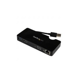 Minireplicador  Ptos Usb3.0 Hdmi O Vga Usb Dock  Startech Usb3Smdockhv