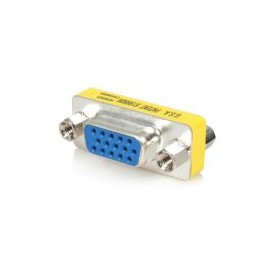 Cambiador Delgado De Genero Vga Hd15 Hembra A Hembra  Startech Gc15Hsf