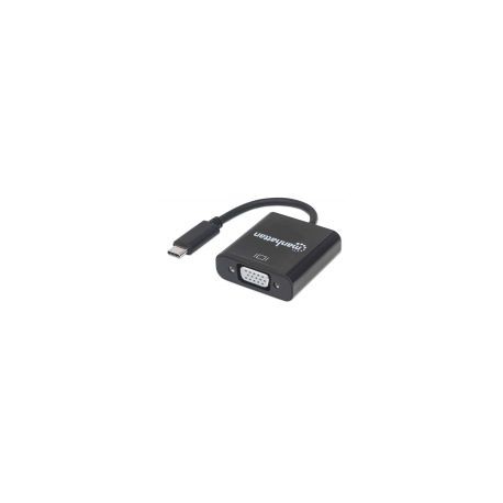 Convertidor Manhattan De Video Usb-C A Svga Hembra 151771