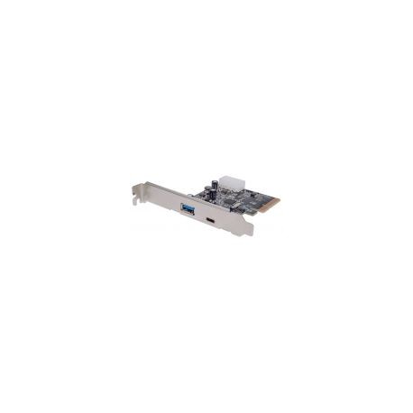 Tarjeta Pcie 1 Usb-C + 1 Usb A Bracket Corto 151757