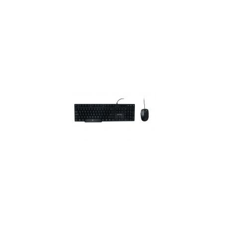 Kit De Teclado Y Mouse Perfect Choice Estándar Negro 1200 Dpi