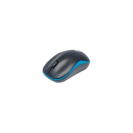 Mouse Inalambrico Manhattan Success Negro/Azul 179416