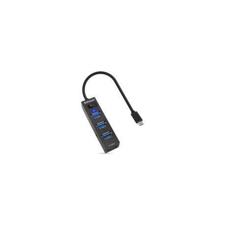 Docking Station Brobotix Usb-C 4X Usb 3.0 Switch Negro 6001189