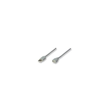 Cable Manhattan Usb Extension 4.5M Gris 340960