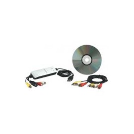 Capturadora De Video/Audio Rca/S-Video A Usb Manhattan 162579