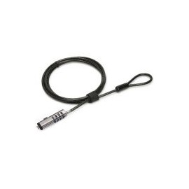 Candado De Combinacion Brobotix Para Laptop 1.80M Negro/Plata 263601