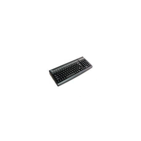 Teclado Qian Alambrico Usb Ps-2 (Ingles) Negro Qpa17002