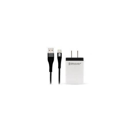 Cargador Brobotix Usb Cable Tipo C Fast 963325 Negro Pared 5 V 1