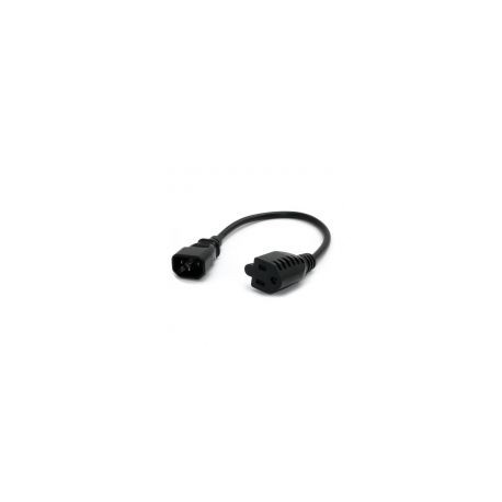 Cable 30Cm Alimentac C14 A Nema 5-15R P/Computadora Startech Pac100
