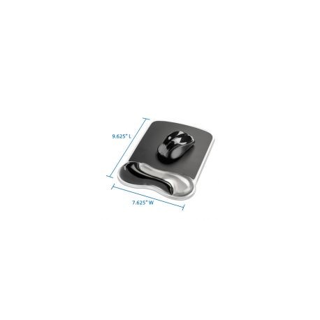 Mousepad Kensington Con Descansa Muñecas Negro/Gris K62399Us