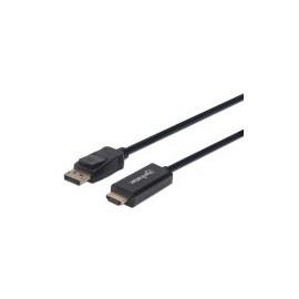 Cable Displayport A Hdmi Manhattan Macho-Macho 4K 1M 153195