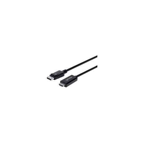 Cable Displayport A Hdmi Manhattan Macho-Macho 4K 1.8M 153201