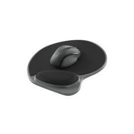 Mousepad Kensington P8691 Descansa Munecas Gel Negro Base Rigida