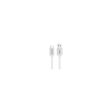 Cable Usb Tipo C Adata Usb A-C Blanco 1 Mt Aca3Al-100Cm-Csv