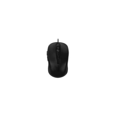 Mouse Optico Mm271 Acteck Alambrico Usb 2000Dpi 5 Botones Negro Ac-932646