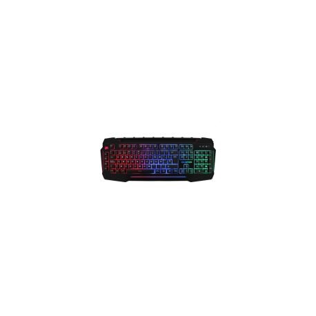 Teclado Gamer Balam Rush Murder Usb Prog 3 Colores Led Negro Br-929646
