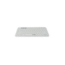 Teclado Multidispositivo Acteck Bt 300Hrs Recargable Blanco Ac-931670