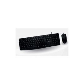 Kit Acteck Teclado Estandar / Mouse Alambrico Usb Negro Ac-928984
