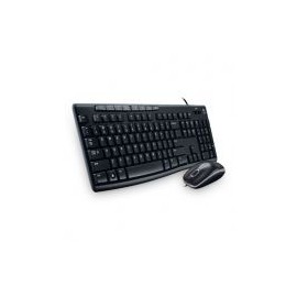 Kit Logitech Mk200 Teclado Y Mouse Multimedia Alambrico 920-002716