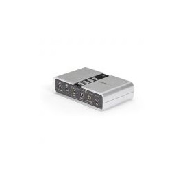 Tarjeta De Sonido 7.1 Usb Ext.  Puerto Spdif  Startech Icusbaudio7D