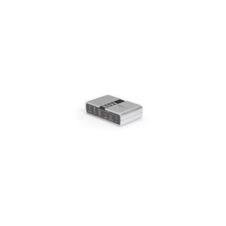 Tarjeta De Sonido 7.1 Usb Ext.  Puerto Spdif  Startech Icusbaudio7D