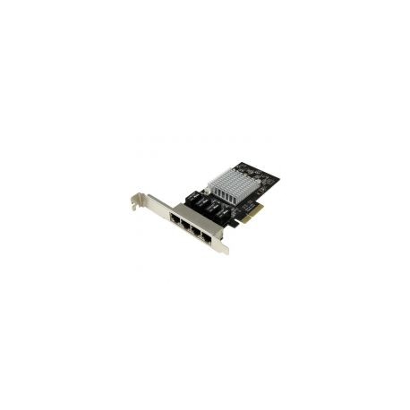 Startech Tarjeta Red Pci-E 4Ptos Rj45 Intel I350 Gigabit St4000Spexi