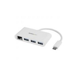 Startech Hub Usb 3.0 3 Puertos Usb-C 1 Pto Ethernet Rj-45 Hb30C3A1Gea