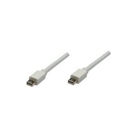 Manhattan Cable Mini Displayport Macho 1M Blanco 324557