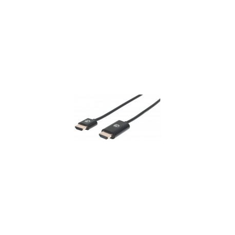 Manhattan Cable Ultradelgado Hdmi Macho 4.5 Metros Negro 394383