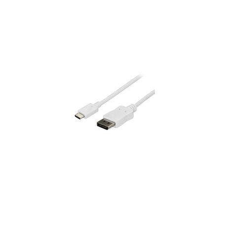 Cable Startech De 1.8M Usb-C A A Displayport 4K 60Hz Blanco Cdp2Dpmm6W